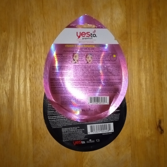 Yes To Peel-Off Face Mask Set 2/$20 - Picture 7 of 7